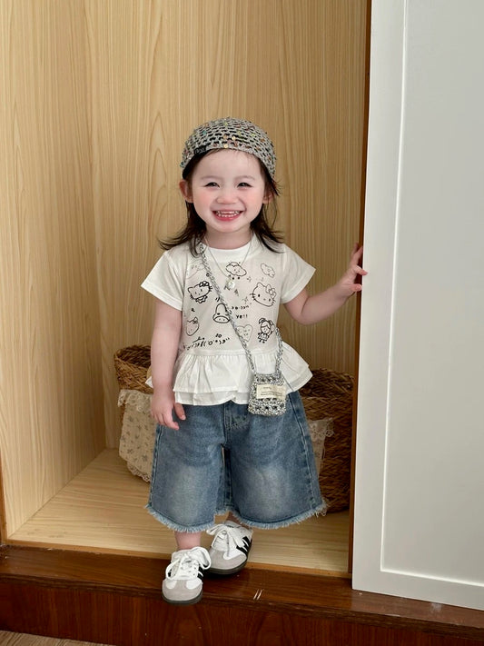 Kitty Pattern Tee