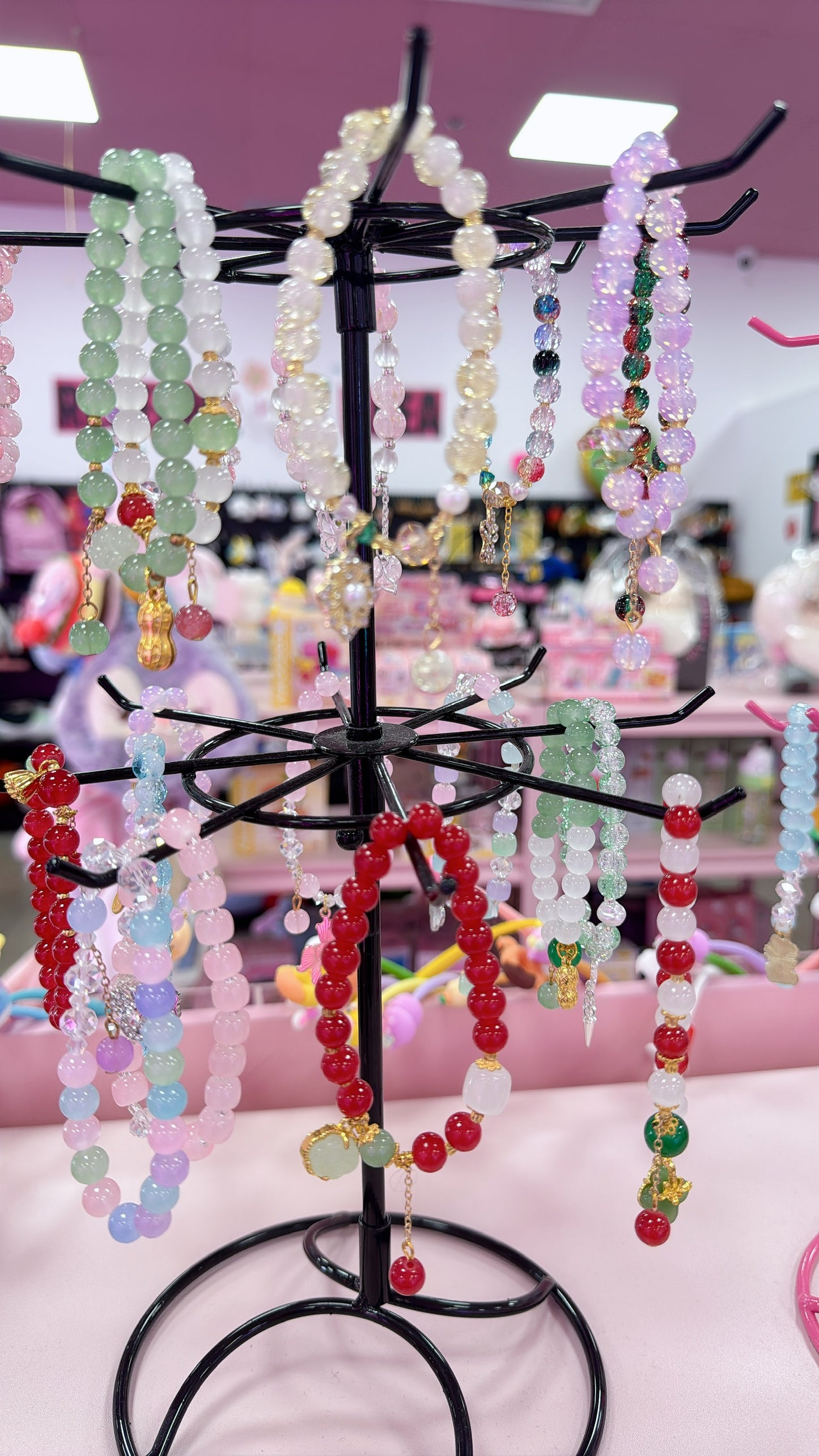 Kawaii Crystal Bead Bracelet