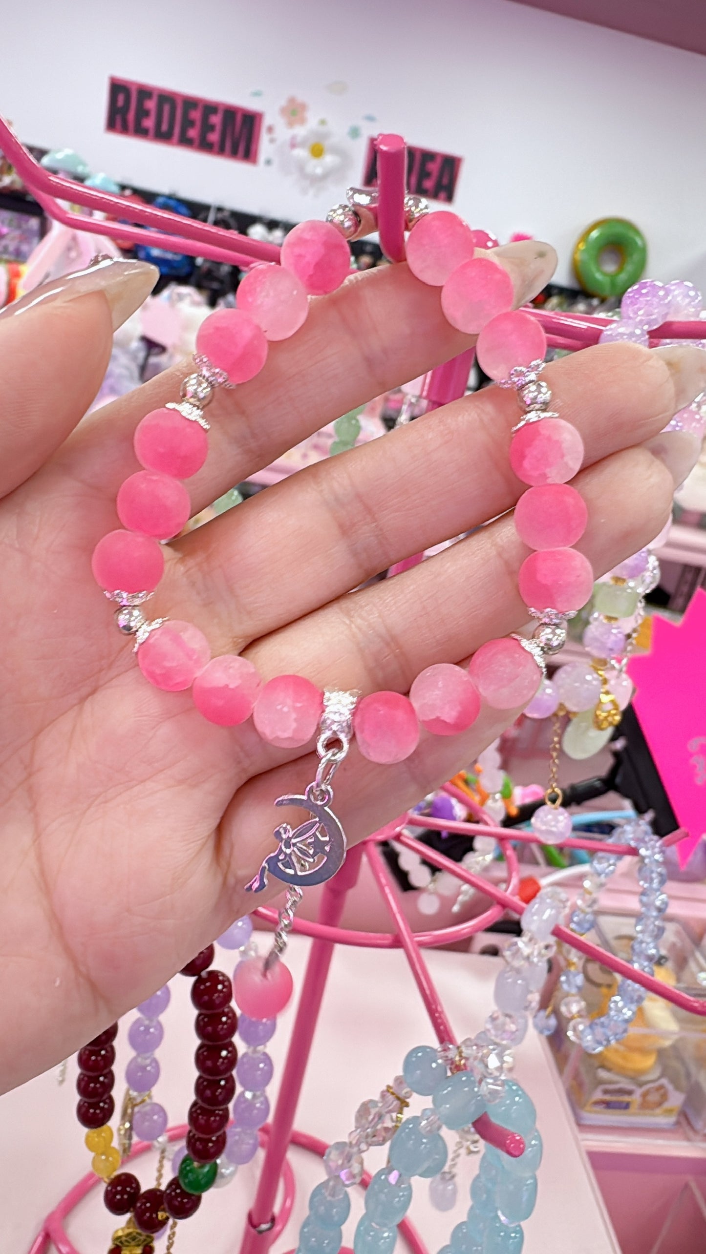 Kawaii Crystal Bead Bracelet