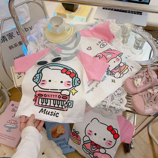 Headphone Kitty Tee