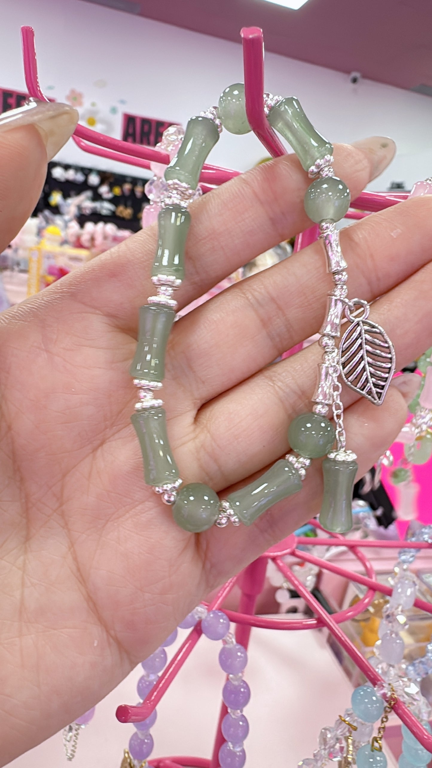 Kawaii Crystal Bead Bracelet